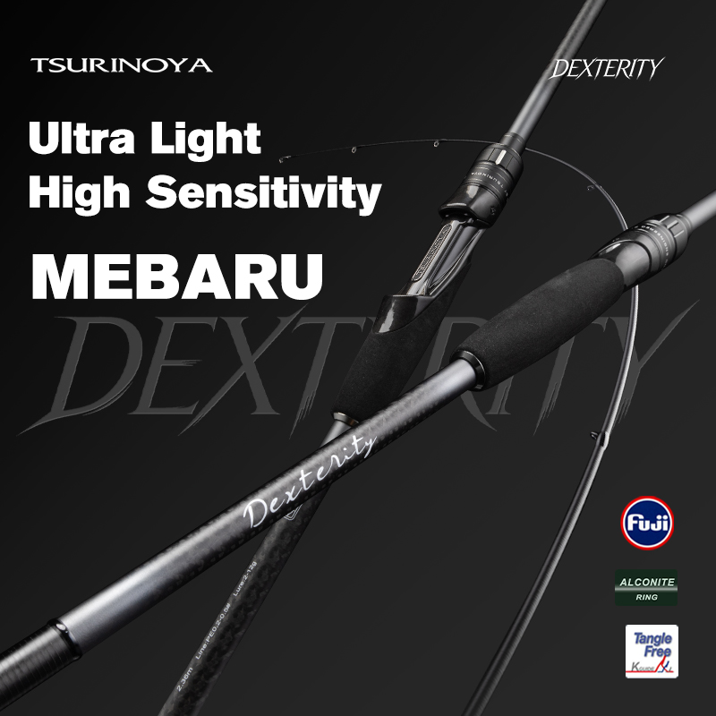 Kastking Reel Zephyr - TSURINOYA MEBARU Olta Kamışı DEXTERITY 2.08m